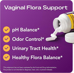 Complete Vaginal Probiotics for Women - w/Added Cranberry, D-mannose to Promote Urinary Tract, Bladder, Gut & Vaginal Health - pH Balance for Women - Support UTI, BV, YI - 60 Vegan Capsules