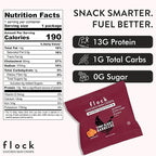 Flock Keto Chicken Skin Chips | Terry Black's BBQ Flavor | Low Carb, High Protein, Gluten-Free Chicken Crisps, Keto Snack, Low Carb Chips, Protein Crackers, Diet Snacks, 8-Pack (1oz)