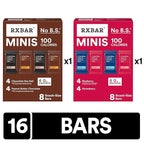 RXBAR Minis Protein Bars, Snack Bars, Variety Pack (16 Count)