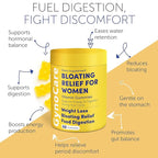 Bloating Relief for Women, Debloating for Women | Supports Period Bloat, Digestion & Water Weight Balance | Helps Before & During Your Cycle | 60 Vegan Gummies | Daily Digestive Support Supplement