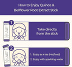 SAMSIDAE Korean Bellflower Root Juice with Pear & Quince (10ml X 30 Pouches) – Naturally Sweet, Fiber-Rich Drink for Daily Wellness