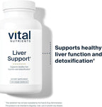 Vital Nutrients Liver Support Milk Thistle and Curcumin - Vegan Supplement - Herbal Combination to Support Healthy Liver Function* - Gluten, Dairy and Soy Free - 120 Capsules