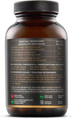 Sleep - Natural Sleep Supplement with Reishi, Valerian Root, and Skullcap | Regulating Long-Term Sleep Cycles - 60 Capsules