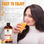 Liquid Multivitamin for Hair Growth | Biotin 10000mcg | Hair & Skin Support Supplement | Clinically Tested for Thicker Hair & Skin Elasticity | Suitable for Women & Men, Ages 18+ | 15.22 Fl Oz (2)