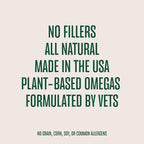 WagWell Ahiflower Omega Oil for Dogs | Vet-Formulated Health Supplement for Joints, Skin, Coat | Plant-Based Omega 3-6-9 Food Topper | for Dogs of All Ages & Sizes, All Natural, Made in USA | 8 fl oz