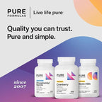 PureFormulas Cranberry 500 mg - Supports Kidney and Urinary Tract Health - Antioxidant Supplement for Immune Protection and Cellular Health - Cranberry Pills for Women & Men - Non-GMO - 120 Capsules