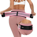 S-XXL Sacroiliac SI Joint Hip Belt for Women Men-Alleviate Sciatica|Pelvic|Back|Lower Back Support, Pelvic Support Belt, Adjustable Lumbar Pain Relief, Trochanter Belt, Pink, S(Hip Size 25-40")