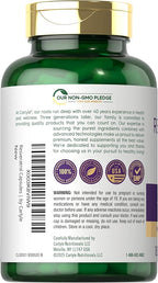 Carlyle Resveratrol Complex - 180 Capsules - Trans Resveratrol Supplement with Grape Seed Extract - Non GMO, Gluten Free