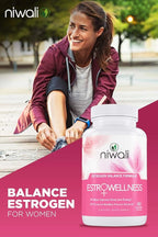 Estrogen Capsule for Women - Female Hormone Balance Supplement Menopause Mood and Energy Support - Restores Healthy Estrogen Levels | 60 Non-GMO Vegetarian Veggie Capsules