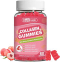 Collagen Gummies for Women & Men - Hydrolyzed Collagen Peptides Type I II III V X | 60 Cts with Biotin, Hyaluronic Acid & Vitamins C D B12 A E | Boost Skin Hair Nails, Bone, Digestive & Immune Health