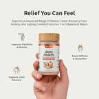 Snap Supplements Joint Health Support Supplement, Plant Based Glucosamine & MSM Supplement, Joint Supplement to Support Movement, Flexibility and Strength, Joint Support Supplement, 90 Capsules
