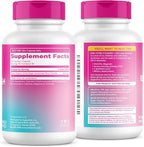 Pink Stork Black Cohosh Supplements for Women - 540 mg Pure Black Cohosh for Perimenopause, Menopause Support- 30 Capsules