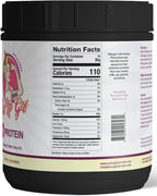 Pin Up Girl Whey Protein Isolate Powder – 27g of Protein Per Serving – Pure Premium Muscle-Building Whey Protein for Women – Fat Free, Low Calorie, Low Carb, No Added Sugar – Unflavored