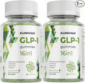 GLP1 Supplement | GLP Gummies Activates GLP-1 & AMPK with Akkermansia Probiotics, Berberine&More,Gut Health, Energy & Metabolism - 2 Pack, 180 Gummies