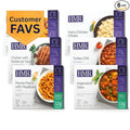 HMR Customer Favorites Entrée Pack | Ready to Eat Meals – Shelf Stable, No Refrigeration | Prepared Meals for Lunch or Dinner | 6 Premade, High-Protein, Low-Calorie | 7–8 oz Microwave-Ready