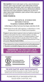 New Chapter Women’s Multivitamin 40+, extra B6 & B12, Biotin for Hair Growth, D3, Vit C, Zinc for Immune & Stress Support, Gentle on an Empty Stomach, One Daily, Non-GMO, Gluten-Free, 72 Tablets