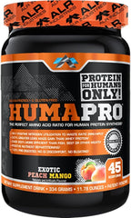 HumaPro Essential Amino Acid Formula | EAA Protein Supplement | Supports Muscle Recovery & Performance | Vegan, Gluten Free | | 45 Servings (Exotic Peach Mango)
