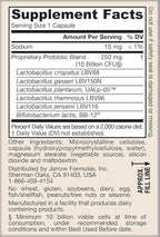Jarrow Formulas Fem-Dophilus Advanced Vaginal & Digestive Probiotics 10 Billion CFU, for Vaginal, Urinary Tract, Digestive & Immune Support, 30 Capsules (Pack of 2)