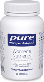 Pure Encapsulations Women’s Nutrients - Multivitamin & Mineral Complex for Women - Essential Daily Support for Energy, Hormones & Cellular Health* - 60 Capsules