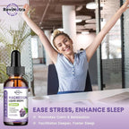 2 Pack Magnesium Liquid Drops, Calm Magnesium Glycinate Liquid Drops with Taurate & Citrate, Potassium, Omega3, L-Theanine, Ashwagandha, D3, B6, B12 for Sleep, Muscle, Heart, Sugar-Free Grape Flavor