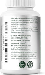 FloraBliss Rhodiola Rosea with Ashwagandha KSM-66, L-Theanine, Holy Basil & Black Pepper - 90 High Potency Vegan Capsules - 45-Day Supply