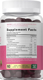 Carlyle Iron Gummies for Women | 60 Vegan Gummies | Plus B-Complex Vitamins | Grape Flavor | Non-GMO, Gluten Free Supplement