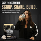 Animal Whey Isolate Protein Powder - Loaded for Pre & Post Workout Muscle Builder and Recovery with Digestive Enzymes for Men & Women - 25g Protein, Great Taste, Low Sugar - Cookies & Cream 10 lbs