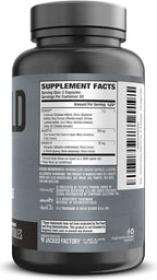 Jacked Factory Build-XT Daily Muscle Builder & Performance Enhancer - Muscle Building Supplement for Muscular Strength & Growth | Trademarked Ingredients Peak02, ElevATP, & Astragin - 120 Veggie Pills