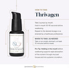 Quicksilver Scientific Thrivagen - Women's Health Supplement with 15 Energy, Hormone Balance & Adrenal Support Botanicals - Adaptogenic Herbs with Shatavari, Rhodiola & Maca Root (1.7oz / 50ml)