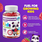 DR. MORITZ Magnesium Bundle - Gummies for Adults (200mg, 30 Count) and Kids Magnesium Gummies (60 Count, 2 Pack) - Sugar-Free