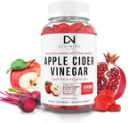 Apple Cider Vinegar Gummies with Mother - Cleanse & Detox ACV Gummies for Weight Loss, Gut Health, Metabolism Support - ACV with Mother with B12 Vitamin, B6 & Pomegranate & Beet Root 100 Ct