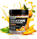 Creatine Monohydrate Gummies, 5000mg of Creatine Per Serving with Alpha-GPC & Taurine, Mango Flavor, Enhance Brain Function, Muscle Growth Support, Pre Workout Gummies for Men and Women - 120pcs