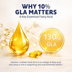 Zeal Evening Primrose Oil Softgels 1300mg for Women - GLA Supplement (Gamma Linolenic Acid 130mg) - Hormone Support, Skin & Hair Health - 150 Softgels