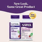 Natrol 5mg Fast Dissolve Tablets Melatonin Strawberry Flavor
