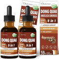 Herbal Liquid Drops, Natural Dong Quai Extract for Hormone Harmony, Menopause Relief & PMS Support. 4oz