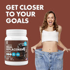 Yes You Can! Meal Replacement Shake - 20G Protein, 5G Fiber, 21 Vitamins & Minerals, 0G Added Sugar - Meal Replacement Protein Powder - Complete All-in-One Nutrition - 15 Servings (Chocolate) - 2 Pack