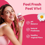Vaginal Probiotics – pH Balance, Feminine Odor Control & Yeast Support, Probiotics for Women with Prebiotics & Lactobacillus Blend, 60 Capsules