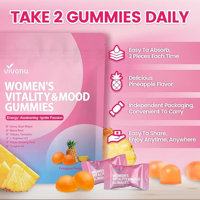 VivoNu Women Mood Gummies