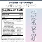 Designs for Health ProbioMed Women - Vaginal Probiotics to Support pH Balance, Vaginal Comfort, Immune Health & Gut Health for Women - Dairy-Free Probiotic (30 Capsules)