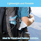 Protein Powder Funnel Set Travel Protein Powder Containers White with 1 Carabiner 1 Brush and 1 Mini Pocket Pill Box Reinforced to Prevent Spills Gym Pre-Workout Supplement Powder Funnels