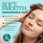 Luseta Collagen Peptides Hair Oil Strenghten and Moisturize for Thin & Dry Hair, Promote Thickness,Reduce Breakage and Restore Damaged Hair 3.38oz