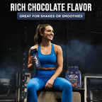 Vega Protein + Recovery, Chocolate – 30g Vegan Protein, Dairy & Gluten Free, Probiotics, NSF Certified, 4.4 lbs (45 Servings)