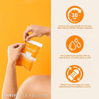 Thrive Protein Shake | 16 Packets (35g Each) | Gluten-Free, Pea Protein, Probiotics, Fiber & Digestive Enzymes | Supports Lean Muscle (16 Packets (Single Servings), Vanilla)