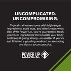 Power Up Trail Mix,Mega Omega Trail Mix,Non-GMO,Vegan,Gluten Free,No Artificial Ingredients,Gourmet Nut,14 Ounce Bag,(Pack of 4)