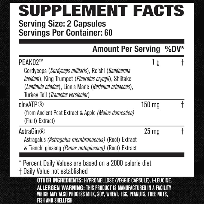 Jacked Factory Build-XT Daily Muscle Builder & Performance Enhancer - Muscle Building Supplement for Muscular Strength & Growth | Trademarked Ingredients Peak02, ElevATP, & Astragin - 120 Veggie Pills