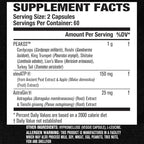 Jacked Factory Build-XT Daily Muscle Builder & Performance Enhancer - Muscle Building Supplement for Muscular Strength & Growth | Trademarked Ingredients Peak02, ElevATP, & Astragin - 120 Veggie Pills