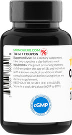 MONOHERB Cranberry Extract 1000 mg - 90 Vegetarian Capsules