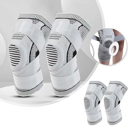 Motion Max Knee Pro, Motionmax Knee Pro Brace, Bone On Bone Knee Brace With Adjustable Non-Slip Strap, Knee Brace for Men Women for Joint Pain, Runner, Workout 1PC