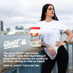 GHOST Whey Protein Powder, Coffee Ice Cream - 2LB, 25G of Protein - Whey Protein Blend - ­Post Workout Fitness & Nutrition Shakes, Smoothies, Baking & Cooking - Soy & Gluten-Free