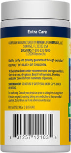 Renew Life Ultimate Care Probiotic Capsules, Daily Supplement Supports Respiratory, Digestive and Immune Health, L. Rhamnosus GG, Dairy, Soy and gluten-free, 100 Billion CFU, 30 Count